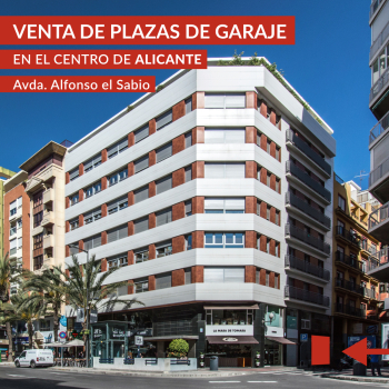 Venta de plazas de garaje en Alfonso el Sabio